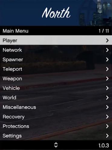 North GTA Mod Menu - ezMod Store