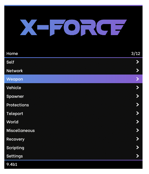 xforce-gta-menu